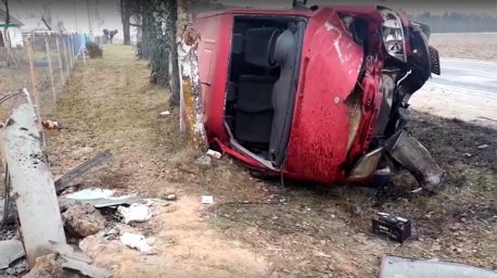 В Могилевском районе в ДТП пострадали три человека