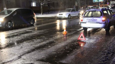 В Витебске легковушка на переходе сбила пенсионера